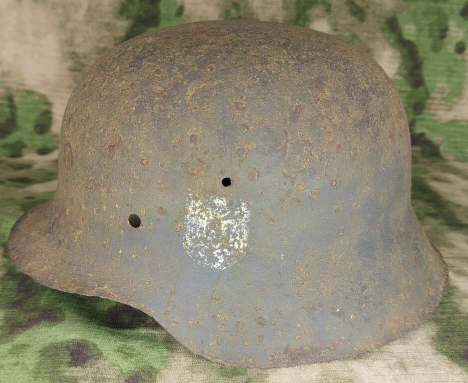 Wehrmacht helmet M42 / from Königsberg