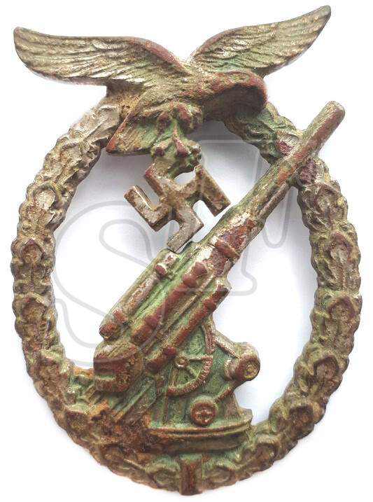 Anti-Aircraft Flak Battle Badge / from Stalingrad
