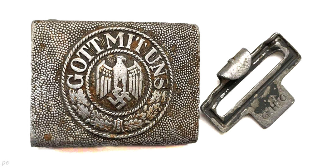 Heer belt Buckle "Gott mit Uns" / from Smolensk