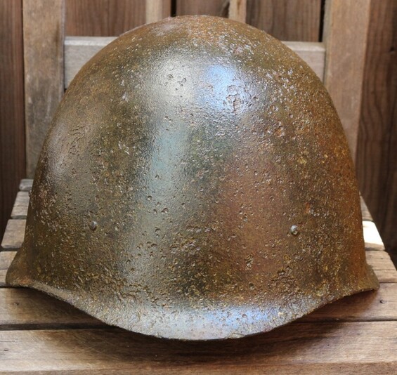 Soviet helmet SSh40 / from Belarus