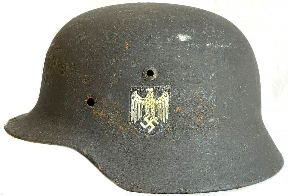 Wehrmacht helmet M35 DD / from Kursk