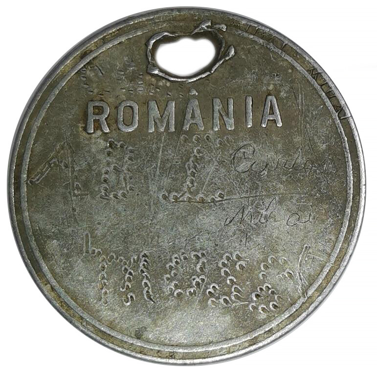 Romanian Dogtag / from Stalingrad