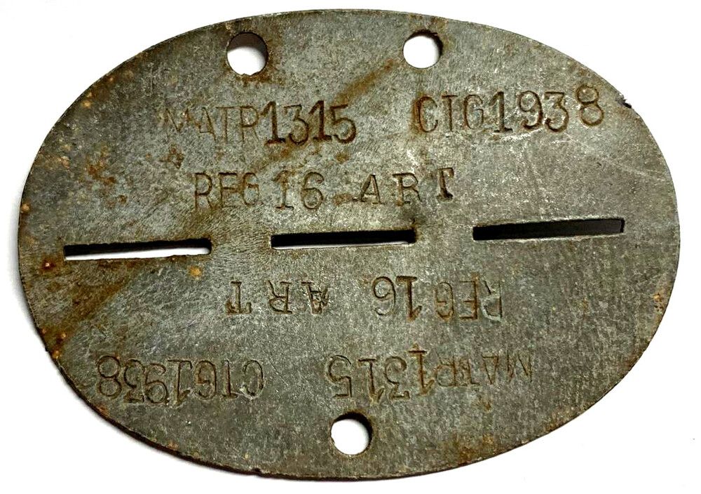 Romania Dogtag / from Stalingrad