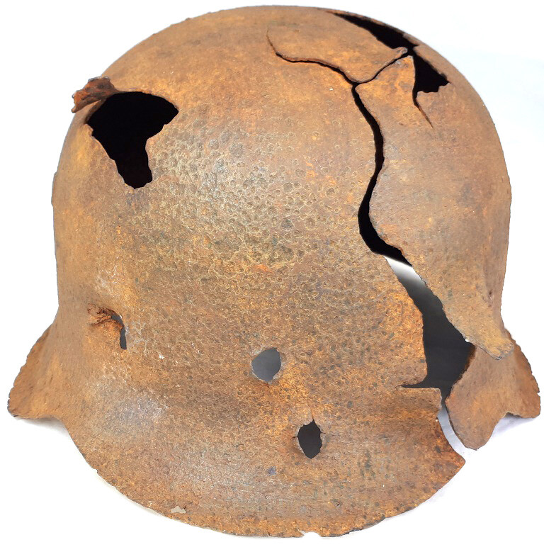German helmet M42 / from Kursk