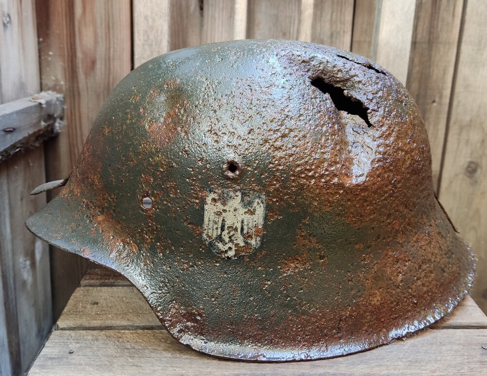 Wehrmacht helmet M42 / from Kaluga