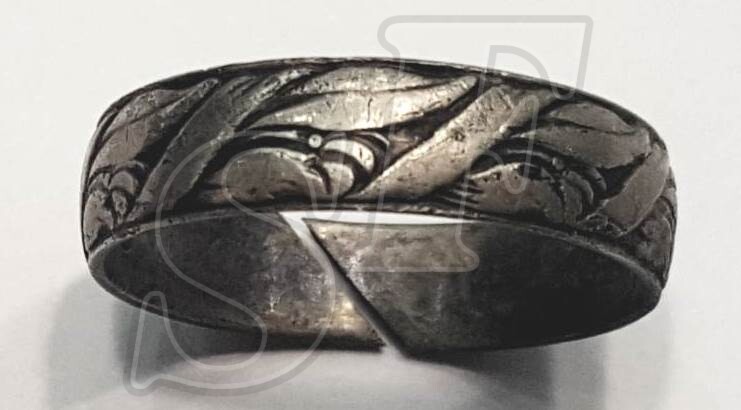 German silver ring