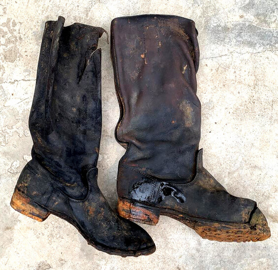 German boots / from Novgorod