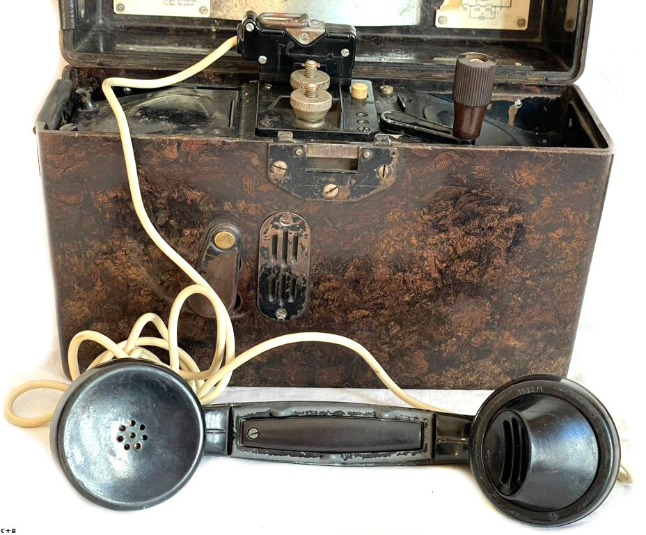 Wehrmacht field telephone / from Stalingrad