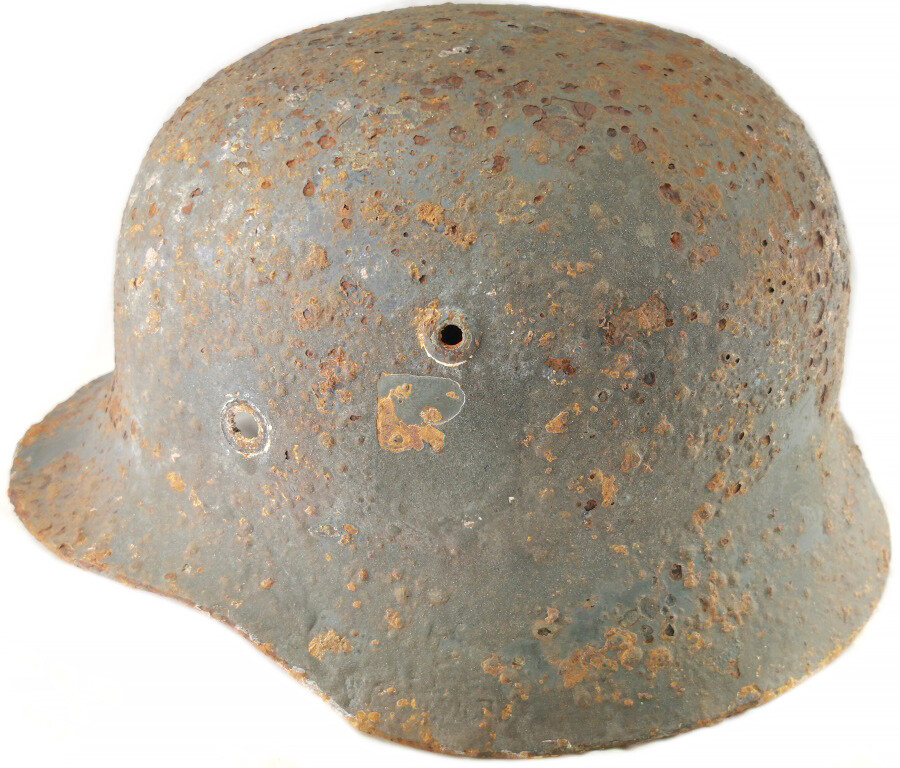 German helmet M35 / from Pskov
