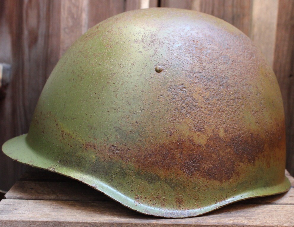 Soviet helmet SSh39 / from Karelia