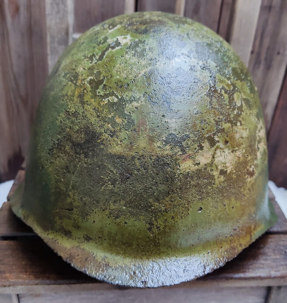 Soviet helmet SSh39 / from Karelia
