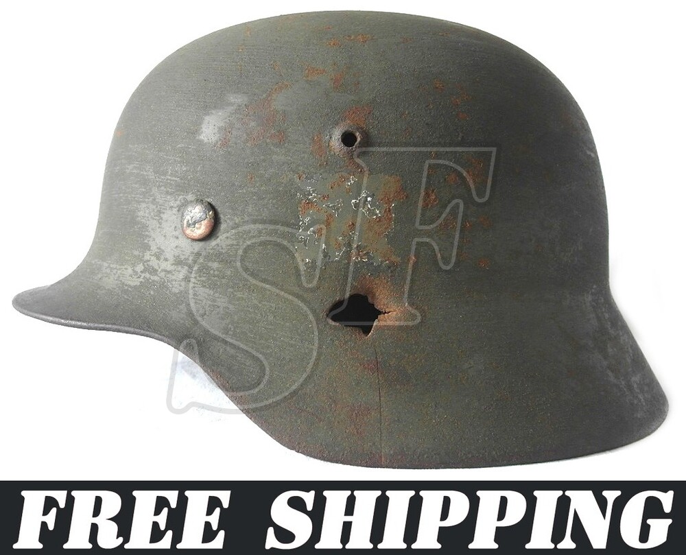 German helmet M35 / from Krasnodar