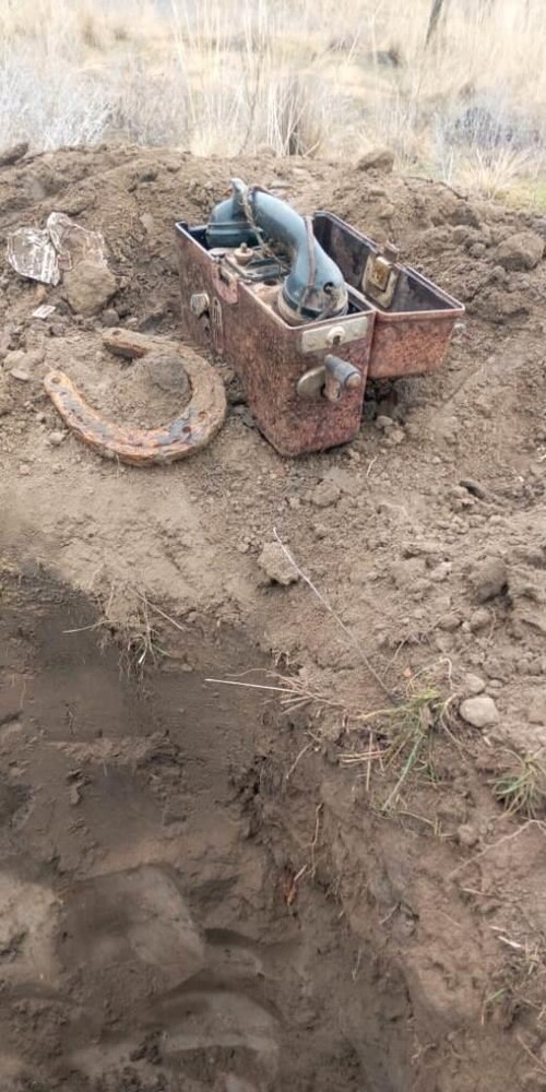 The Wehrmacht field telephone / from Stalingrad