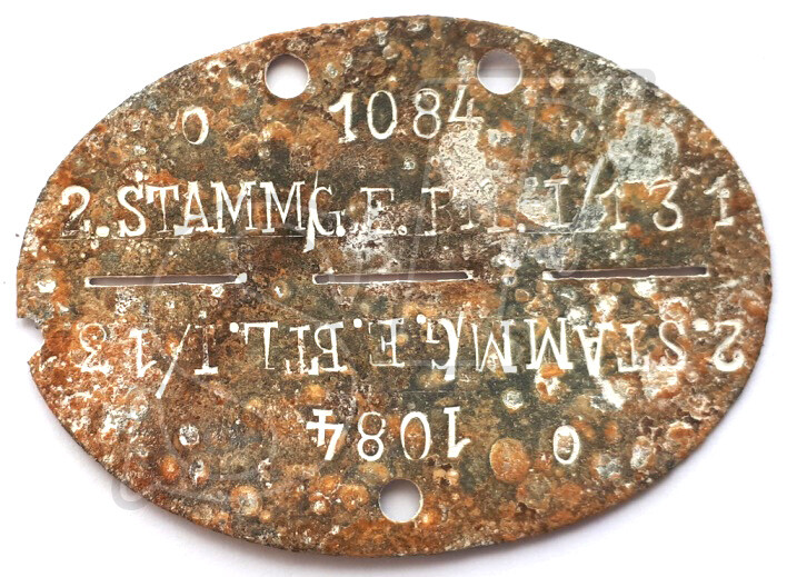 German dogtag STAMM / G.E.BTLI/13
