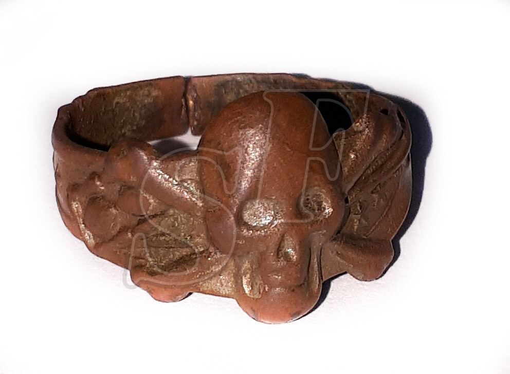The skull ring of 3 Reich from Baltiysk (former Pillau)