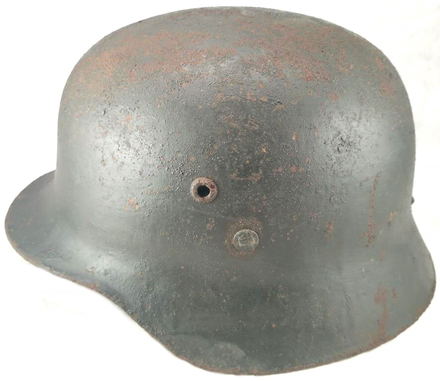Hungarian helmet M37 / from Stalingrad