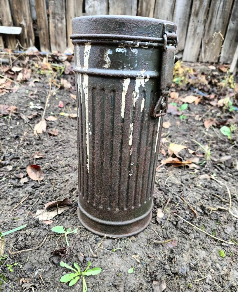 Gasmask canister / from Stalingrad