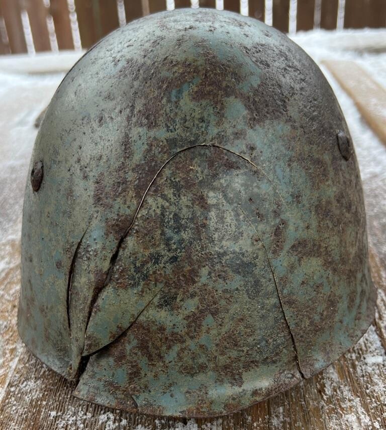 Italian helmet / from Rossosh