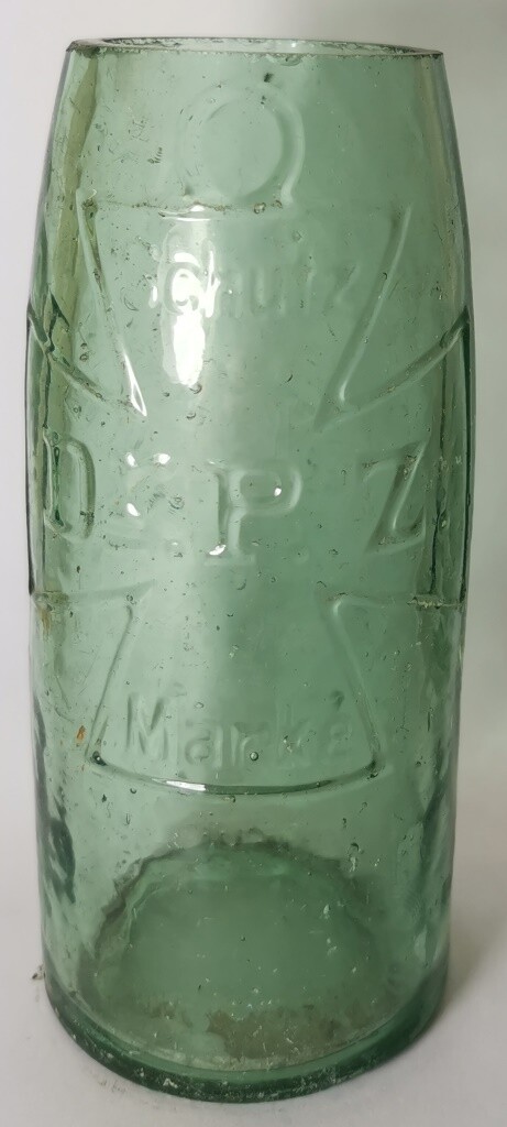 A mug from a bottle / from Konigsberg