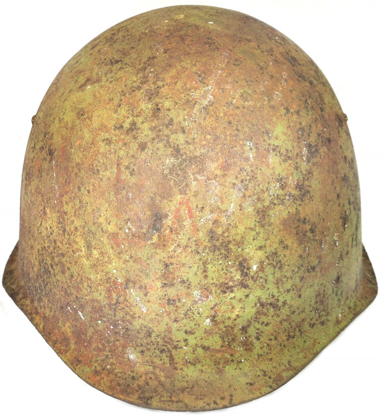 Soviet helmet SSh39 / from Stalingrad