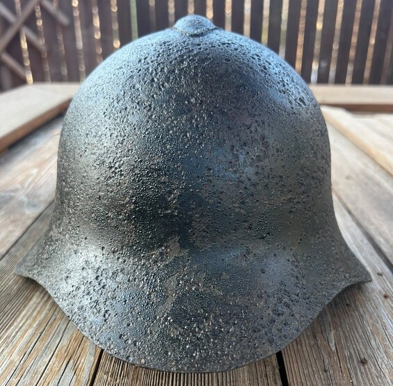 Soviet helmet SSh36 / from Stalingrad