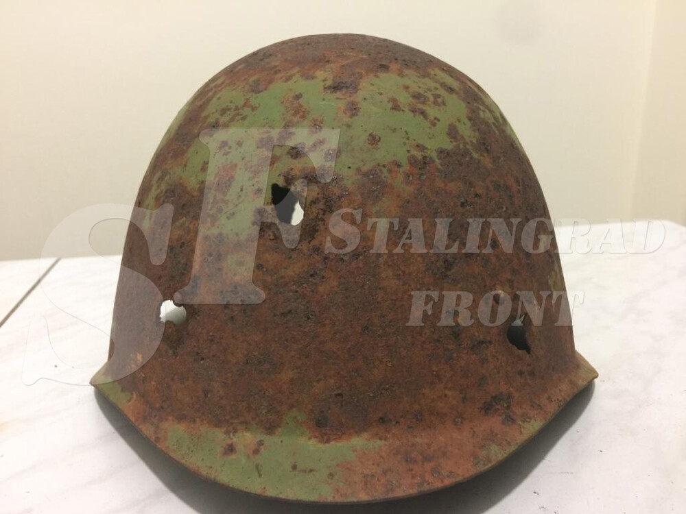 Steel helmet SSH40 hamlet Oktyabrskaya.