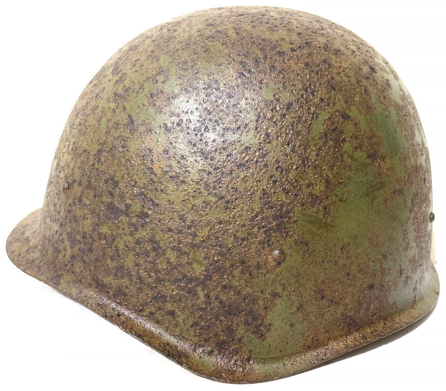 Soviet helmet SSh40 / from Stalingrad