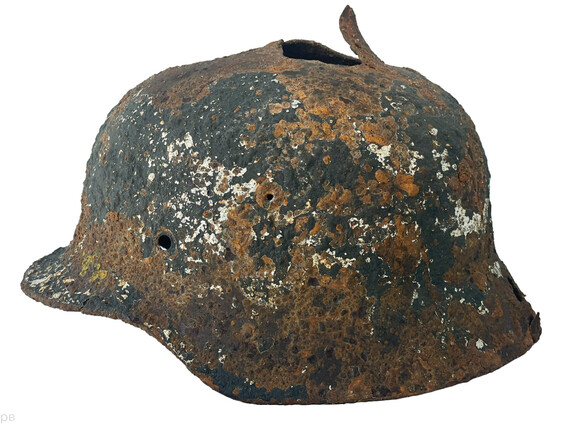 German helmet M35 / From Kaluga