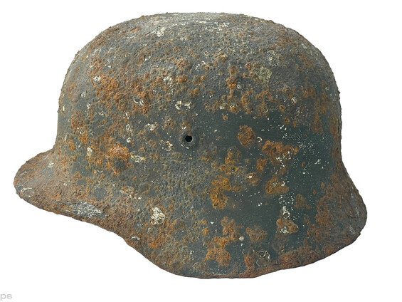 German helmet M35 / from Kaluga