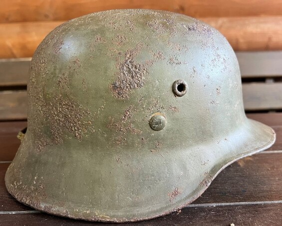 Hungarian helmet M37 / from Voronezh