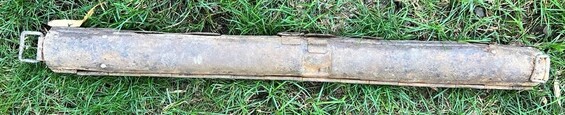 The tube from an MG34 spare barrel / from Stalingrad