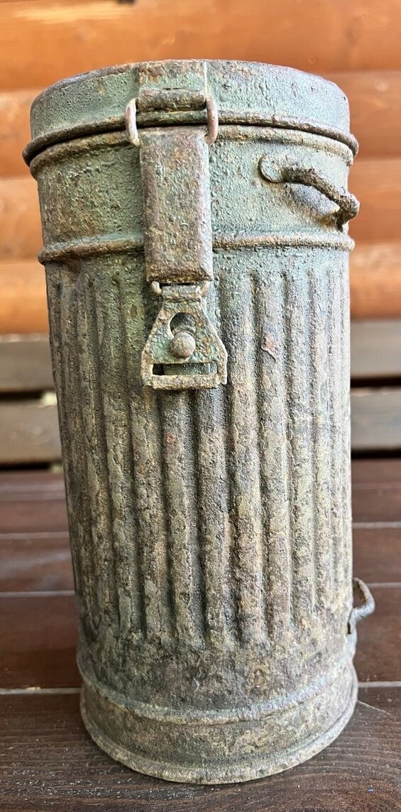 Gas mask canister / from Stalingrad